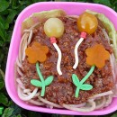 Spaghetti Balloons Bento (281)