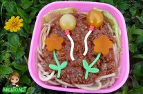 Spaghetti Balloons Bento (281)