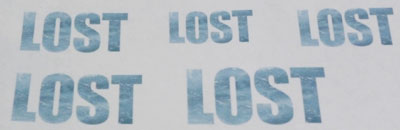 Lost