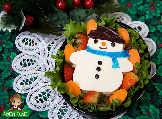 Snowman Bento