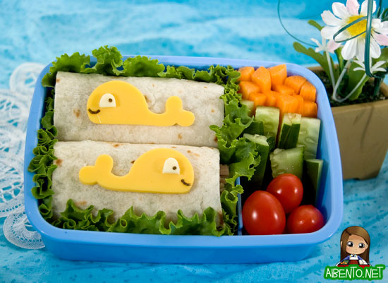 Whale Friends Bento