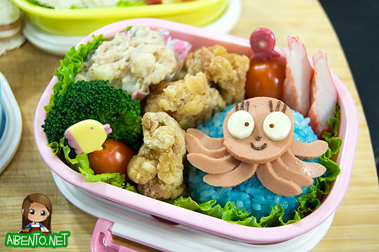 Miss Octopus Bento