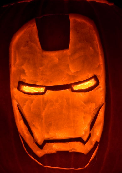 Iron-Man Pumpkin