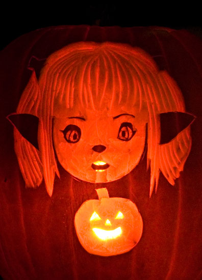 Lalafell Pumpkin