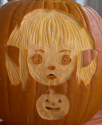 Lalafell Pumpkin Light