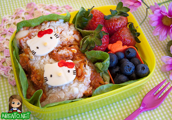 Hello Kitty Lasagna Bento