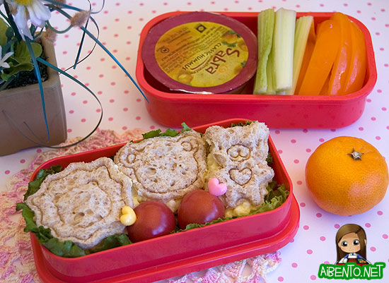 Egg Salad Sammies Bento