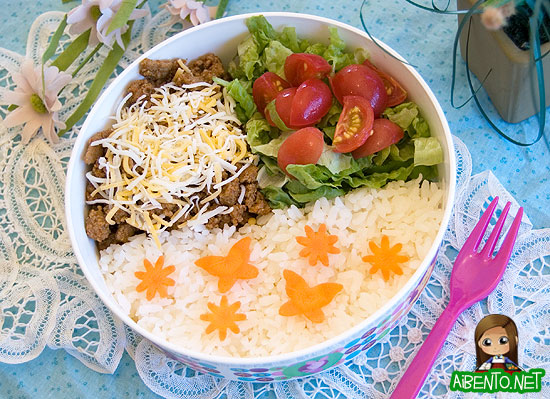 Taco Rice Bento