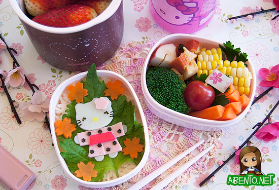 Hello Kitty Kimono Bento