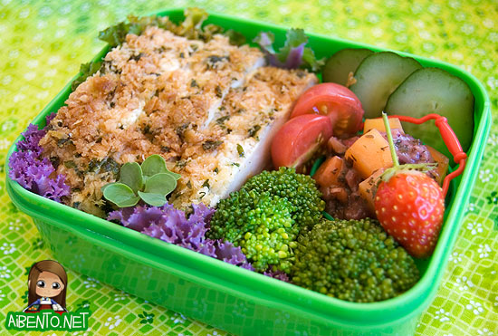 Chicken Scallopini Bento