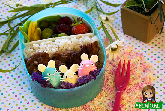 Easter Bunnies Bento