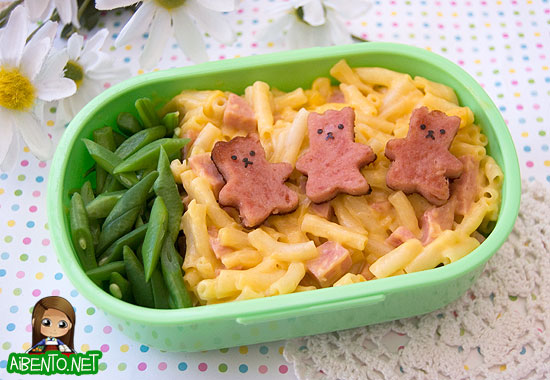 Three Spam Bears Bento