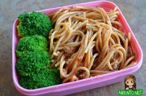 Whole Wheat Spaghetti Bento