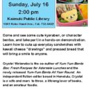 EVENT: Cheese Drawing and Cute Sandwich Tutorial at Kaimuki Public Library