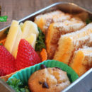 Mr. D Bento #3 – Grilled Cheese Triangles