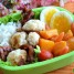 Ham & Cauliflower Bento