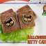 Halloween Kitty Cat Sandwiches